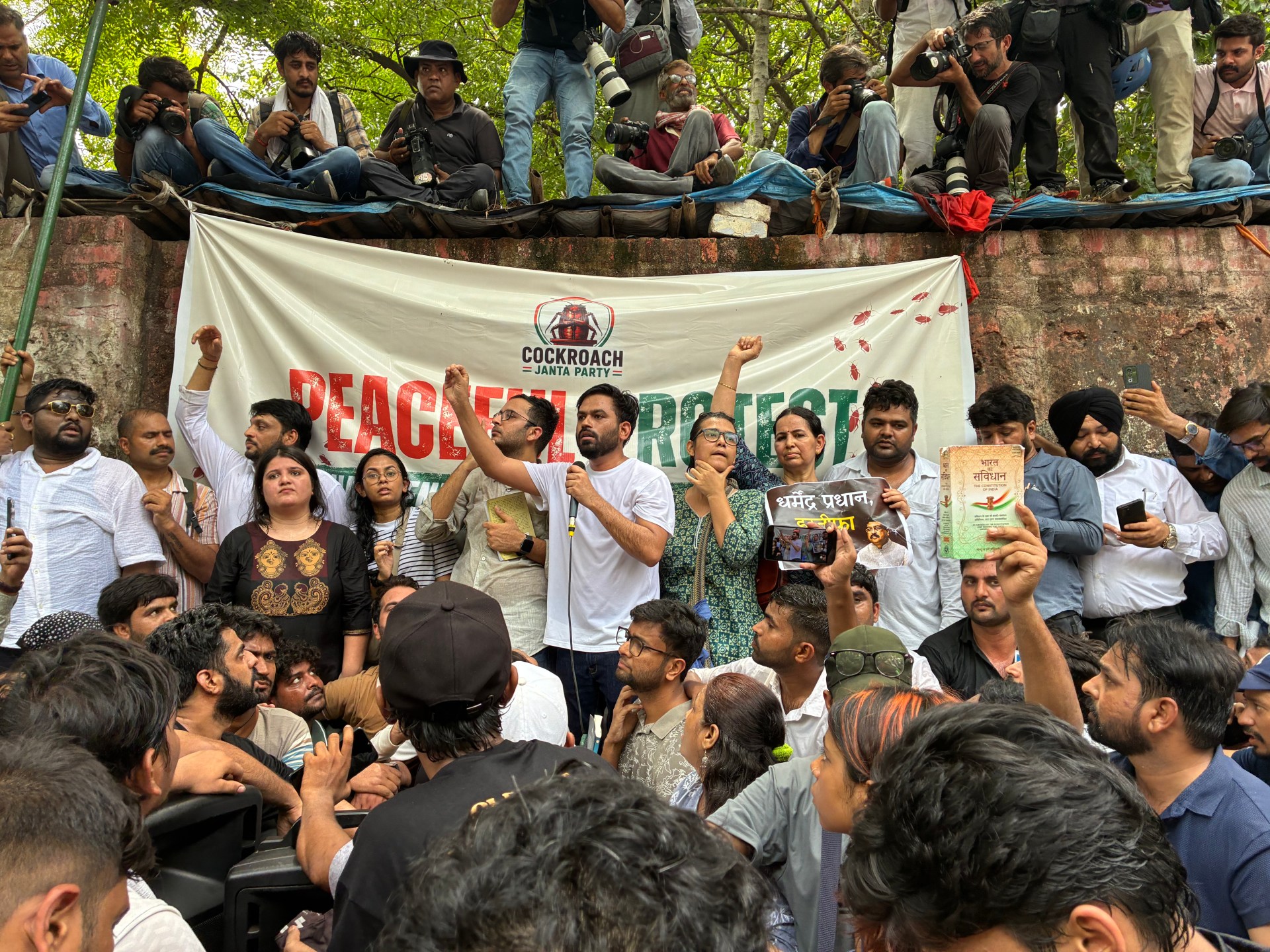 India's Gen Z Launches Satirical 'Cockroach Party' Protest Movement Demanding Education Minister Resign