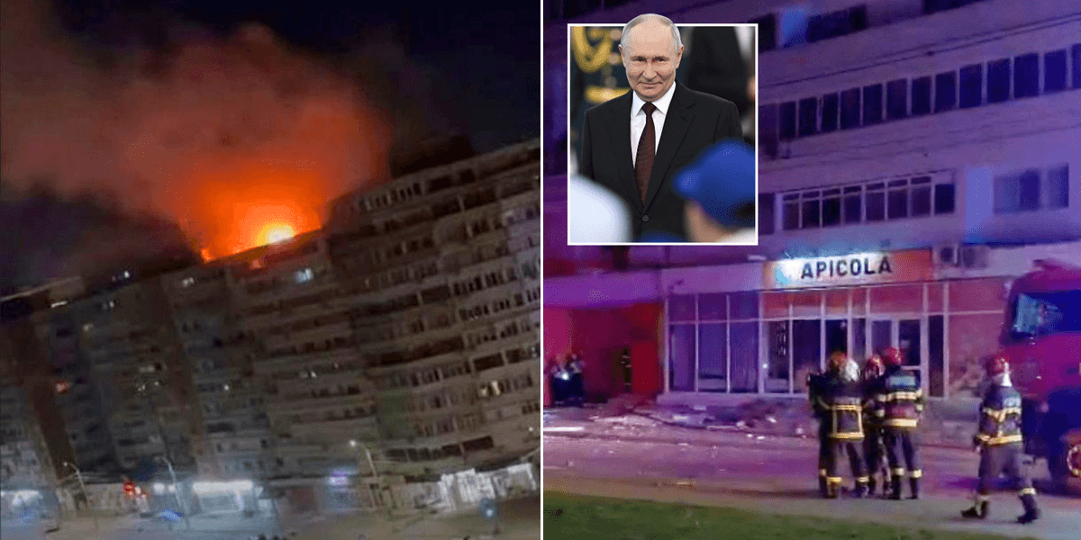 Russian Drone Strikes Romania, NATO Scrambles Fighter Jets
