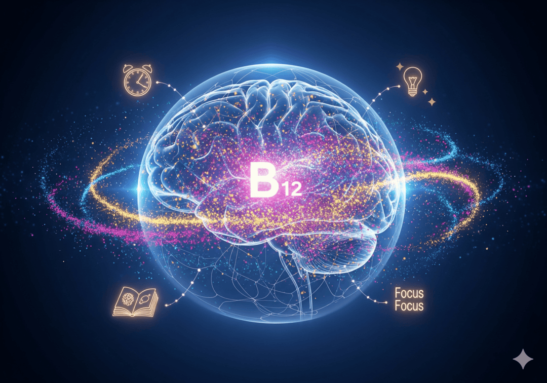 Study Suggests Current Vitamin B12 Guidelines May Not Adequately Protect Aging Brain Health