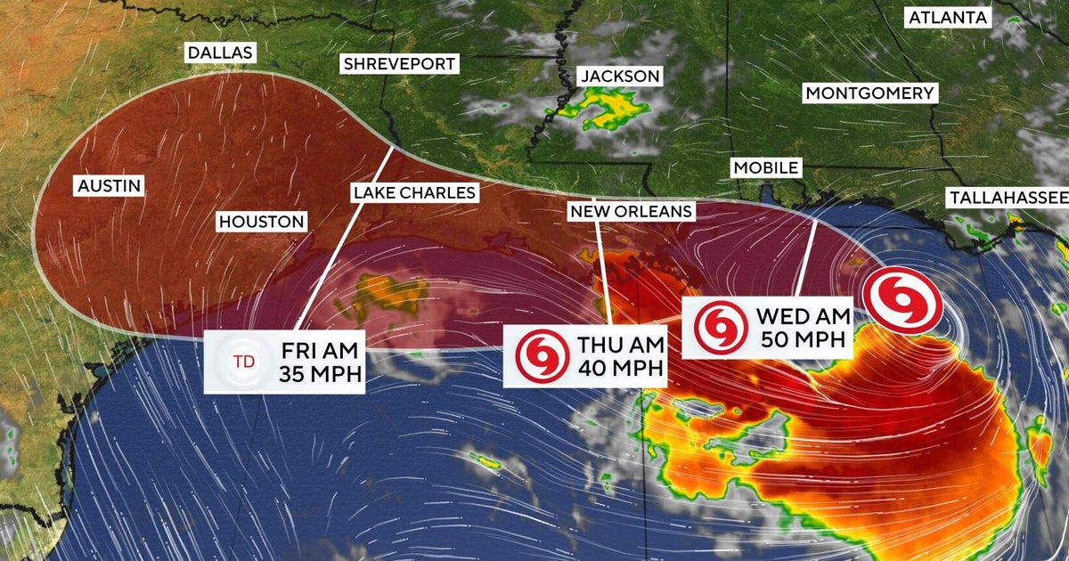 Tropical Storm Bertha Strengthens, Threatening Gulf Coast