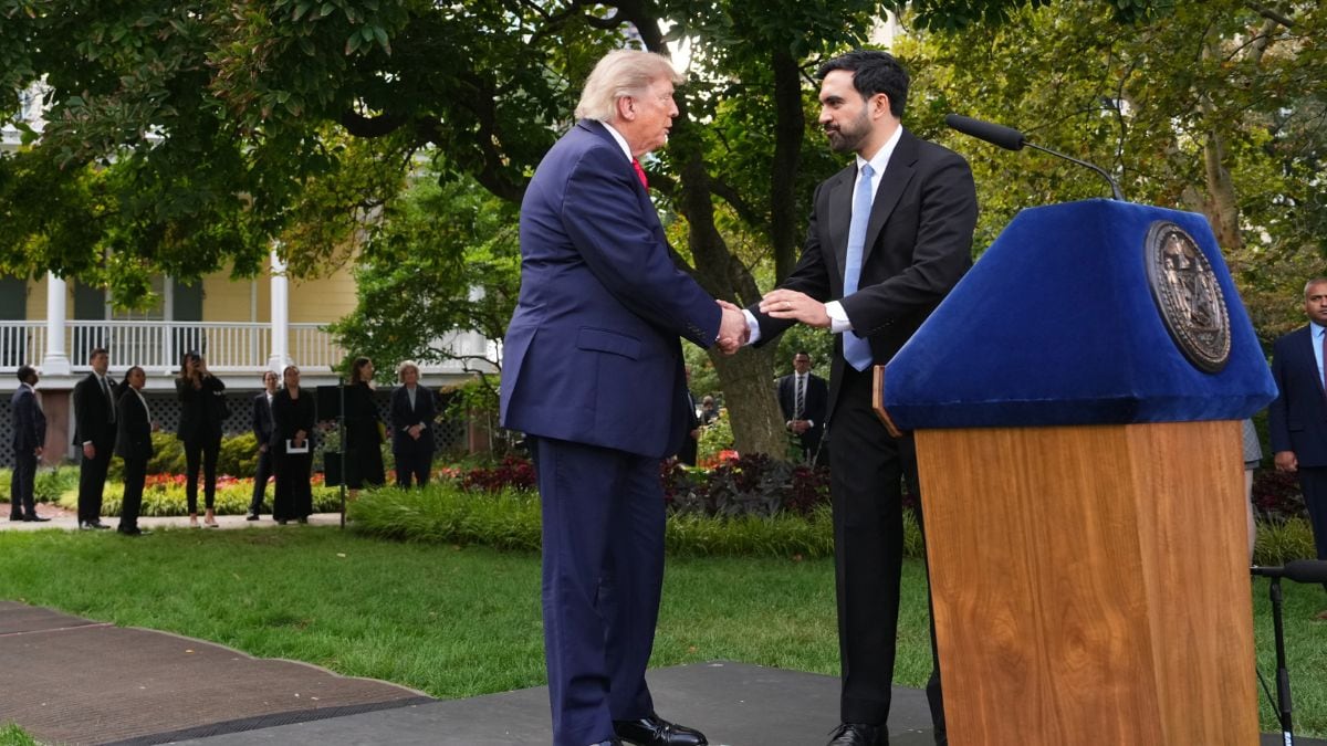 Trump Meets NYC Mayor Mamdani at Gracie Mansion in Historic Summit