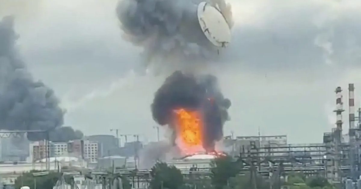 Ukrainian Drones Conduct Largest Attack on Moscow Since Russia's 2022 Invasion