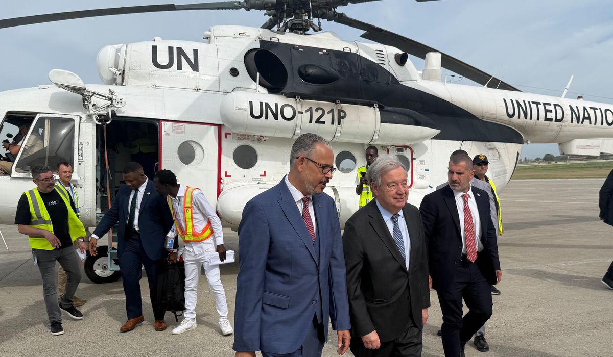 UN Chief Visits Haiti Amid Record Gang Violence Crisis