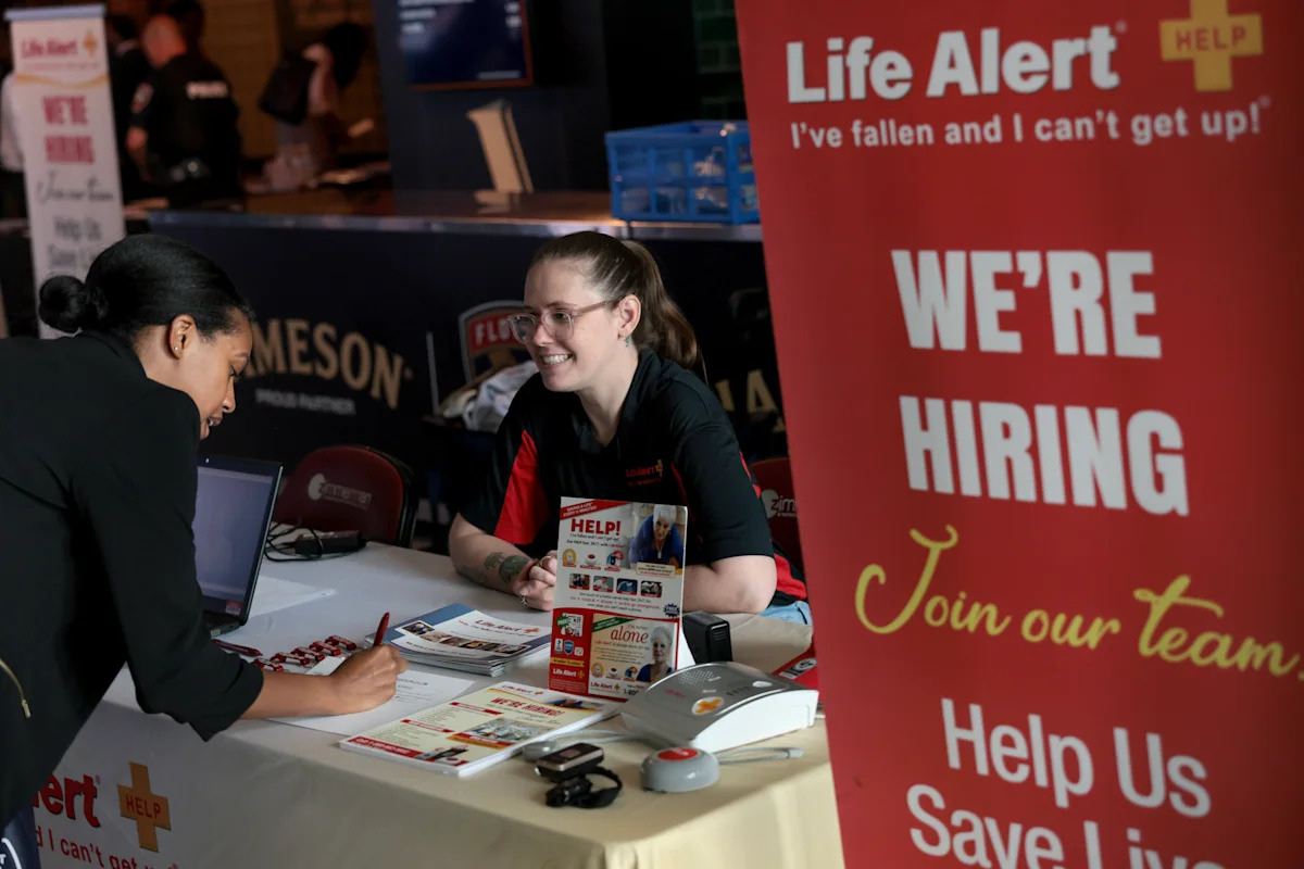 US stock market rises as June jobs report falls short of expectations, tempering interest rate hikes