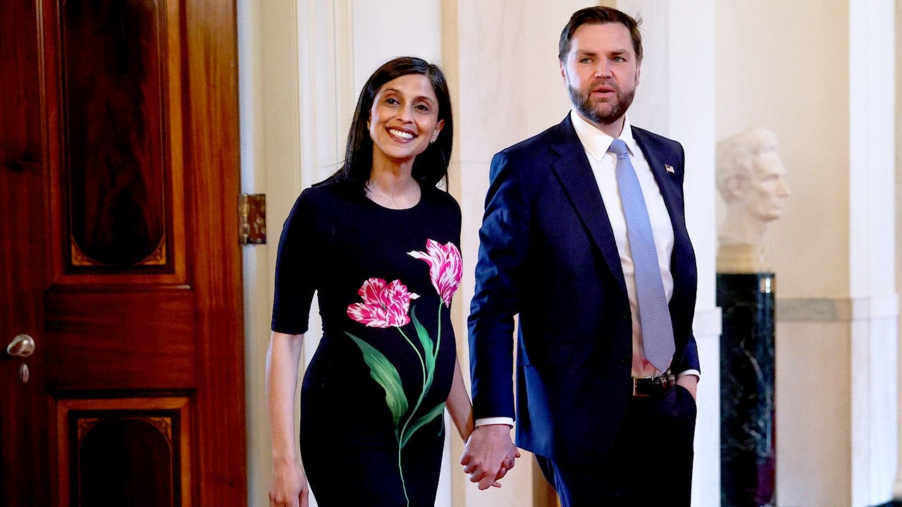 Vice President JD Vance and Wife Usha Welcome Fourth Child, Name Son Alec Neel